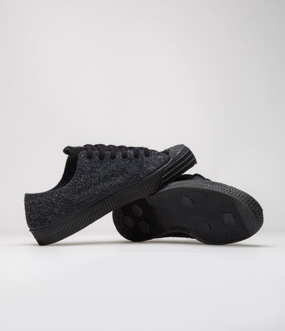 Novesta Star Master Hairy Suede Shoes - Black