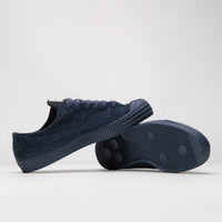 Novesta Star Master Hairy Suede Shoes - Navy thumbnail