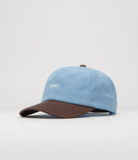 Obey 2 Tone Lowercase Cap - Light Sky Multi