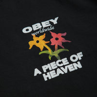 Obey A Piece Of Heaven T-Shirt - Black thumbnail