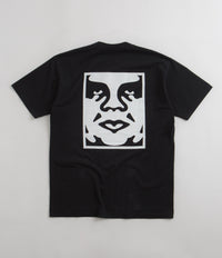 Obey Bold Icon Heavyweight T-Shirt - Off Black