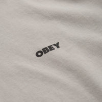 Obey Bold Icon Heavyweight T-Shirt - Silver Grey thumbnail