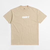 Obey Bold T-Shirt - Sand thumbnail