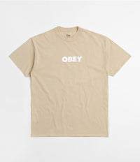 Obey Bold T-Shirt - Sand