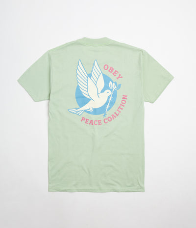 Obey Dove Barbed Wire T-Shirt - Cucumber