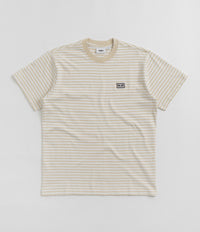 Obey Established Works Eyes Stripe T-Shirt - Clay Multi