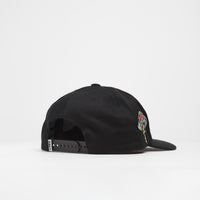 Obey Frank 5 Panel Cap - Black thumbnail