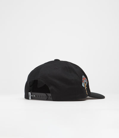 Obey Frank 5 Panel Cap - Black