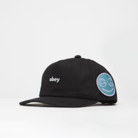 Obey Frank 5 Panel Cap - Black thumbnail