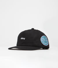 Obey Frank 5 Panel Cap - Black