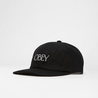 Obey Hedges Cap - Black thumbnail