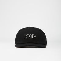 Obey Hedges Cap - Black thumbnail