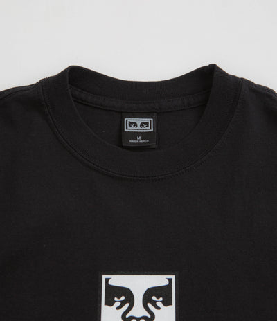 Obey Icon Heavyweight T-Shirt - Off Black