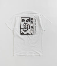 Obey Icon Split T-Shirt - White