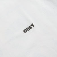 Obey Icon Stencil Flame T-Shirt - White thumbnail