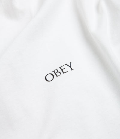 Obey Peace Dove Blue T-Shirt - White