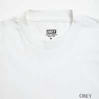 Obey Peace Dove Blue T-Shirt - White thumbnail