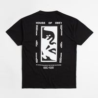 Obey Power & Equality T-Shirt - Black thumbnail