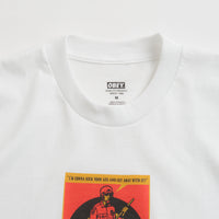 Obey Riot Cop T-Shirt - White thumbnail