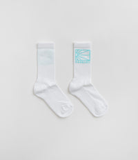 Rassvet Logo Socks - White