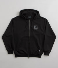 Rassvet Mini Logo Zip Hoodie - Black