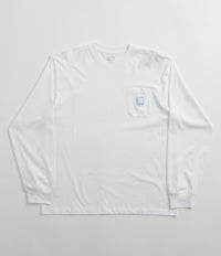 Rassvet Pocket Tag Long Sleeve T-Shirt - White