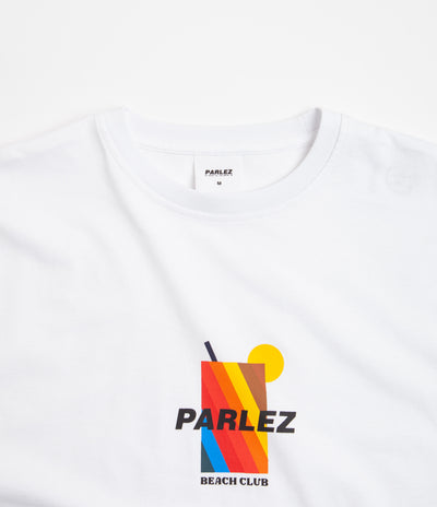 Parlez Cabane Oversized T-Shirt - White