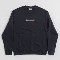 Parlez Felipe Crewneck Sweatshirt - Navy thumbnail