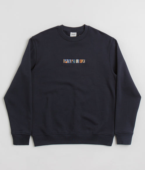 Parlez Felipe Crewneck Sweatshirt - Navy