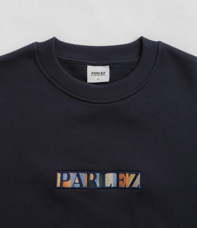 Parlez Felipe Crewneck Sweatshirt - Navy