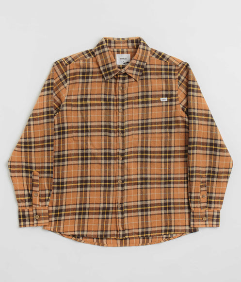 Parlez Fernley Shirt - Orange Check