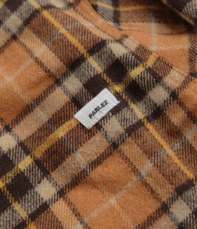 Parlez Fernley Shirt - Orange Check