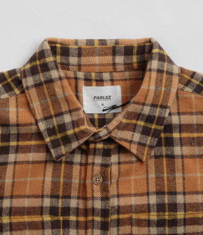 Parlez Fernley Shirt - Orange Check