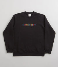 Parlez Leaf Crewneck Sweatshirt - Black