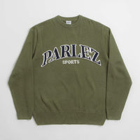 Parlez Phelan Crewneck Sweatshirt - Olive Green thumbnail