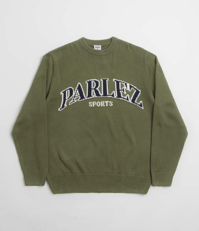 Parlez Phelan Crewneck Sweatshirt - Olive Green