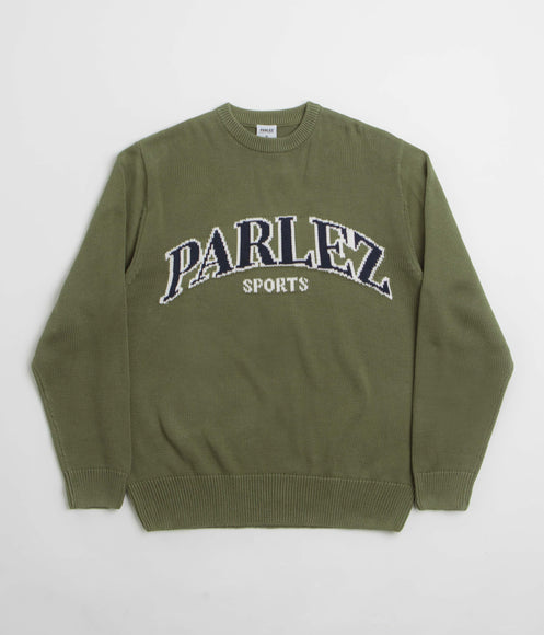 Parlez Phelan Crewneck Sweatshirt - Olive Green