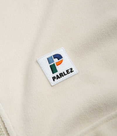 Parlez Reese Fleece 1/4 Zip Sweatshirt - Ecru