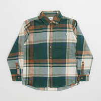 Parlez Rotan Check Shirt - Deep Green thumbnail