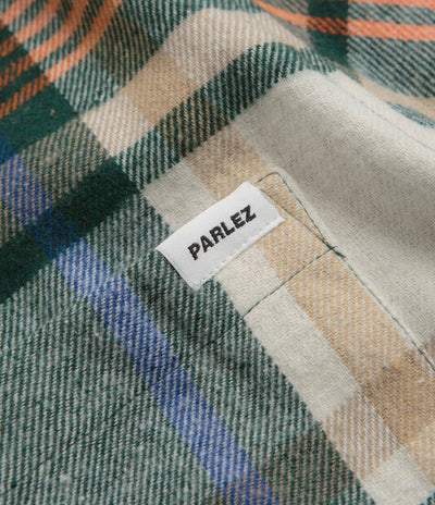 Parlez Rotan Check Shirt - Deep Green