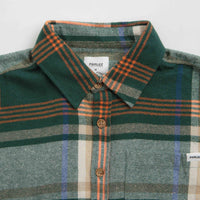 Parlez Rotan Check Shirt - Deep Green thumbnail