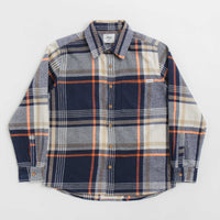 Parlez Rotan Check Shirt - Navy thumbnail