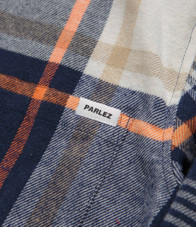 Parlez Rotan Check Shirt - Navy