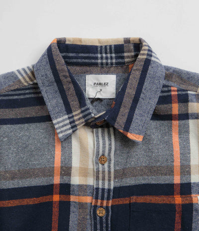 Parlez Rotan Check Shirt - Navy