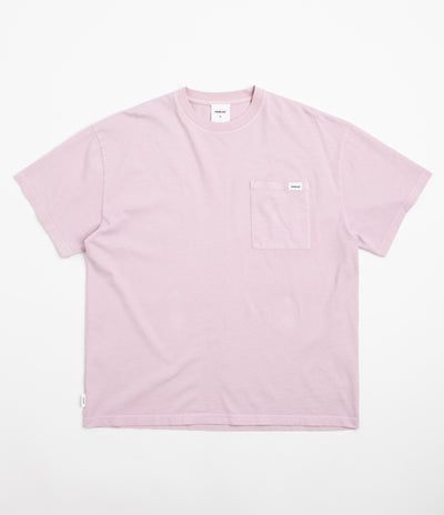 Parlez Trelow Pigment Pocket Oversized T-Shirt - Lilac Washed