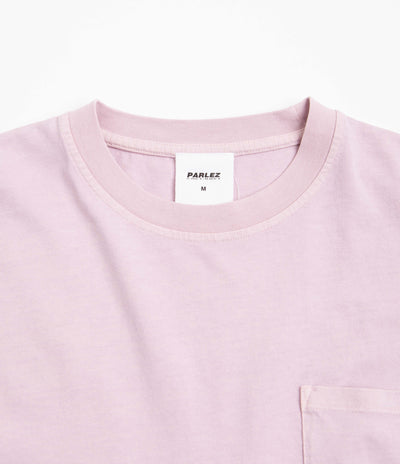 Parlez Trelow Pigment Pocket Oversized T-Shirt - Lilac Washed