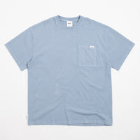 Parlez Trelow Pigment Pocket Oversized T-Shirt - Sky Blue Washed thumbnail