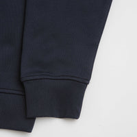 Parlez Warner 1/4 Zip Sweatshirt - Navy thumbnail