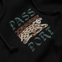 Pass Port Antler Hoodie - Black thumbnail