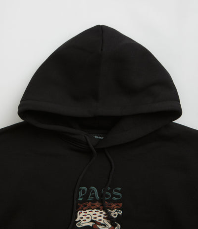 Pass Port Antler Hoodie - Black